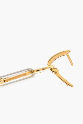18K Yellow Gold Single ROMY  Earring