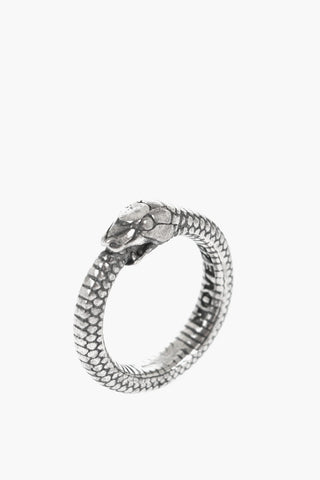 Anello OUROBOROS in Argento Sterling