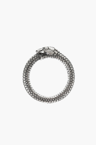 Anello OUROBOROS in Argento Sterling