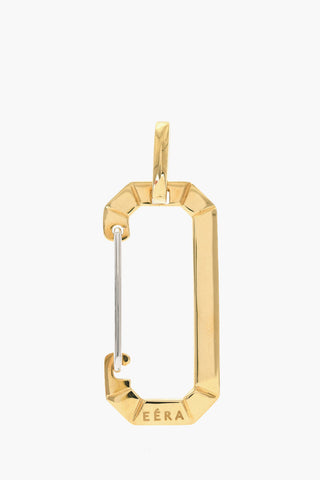 18K White Gold CHIARA Single Earring with Snap Hook