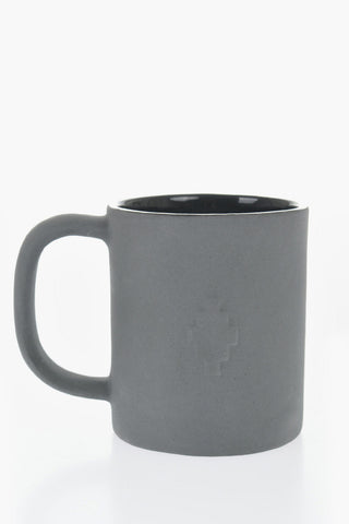 Tazza in Ceramica Opaca con Monogram in Rilievo