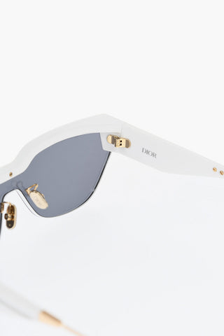 Mirrored Lenses DIOR CLUB M3U Mask Sunglasses
