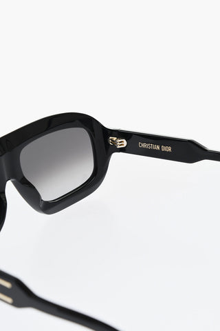 Occhiali da Sole a Mascherina DIOR SIGNATURE M1U in Tinta Unita con Lenti Sfumate