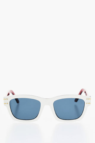 DIOR ALPS Two-Tone DIOR SIGNATURE D3U Wayfarer Sunglasses with Golden Logo