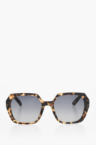 Tortoiseshell DiorMidnight S2F Sunglasses with Gradient Lenses