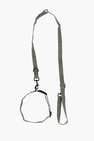 Logoed Fabric Dog Leash & Collar