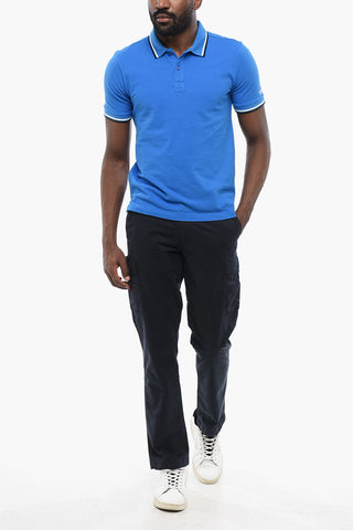 PENNY-RICH Piquet Cotton Embroidered Polo