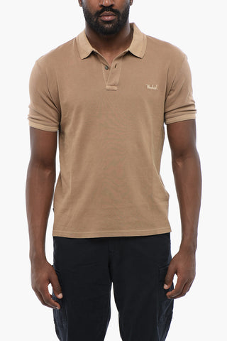 Ton-sur-ton Embroidered Mackinack Polo