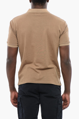 Ton-sur-ton Embroidered Mackinack Polo