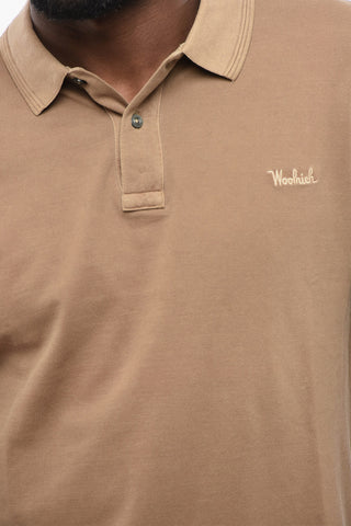 Ton-sur-ton Embroidered Mackinack Polo