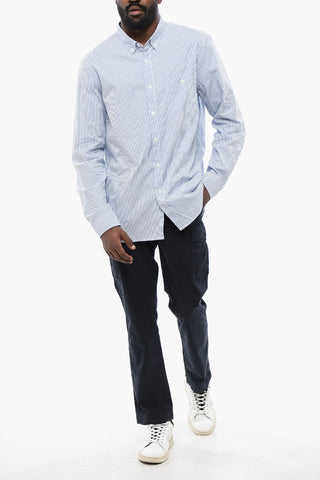 Button-Down OXFORD Striped Shirt