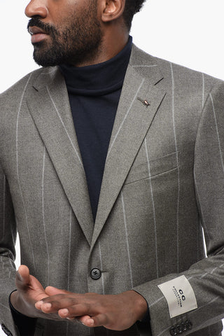 CC COLLECTION Abito Gessato RIGHT in Misto Lana