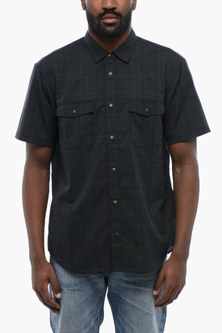 Camicia A Maniche Corte MESH A Quadri