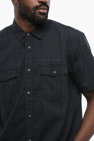 Camicia A Maniche Corte MESH A Quadri