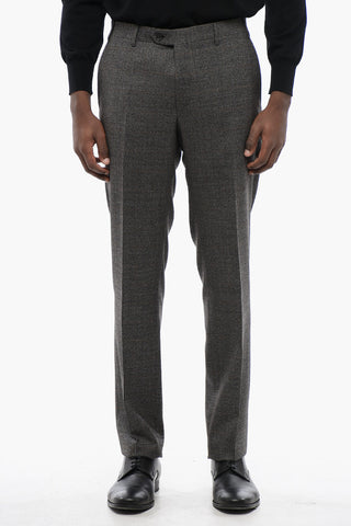 CC COLLECTION Virgin Wool RIGHT Suit with Windowpane Pattern