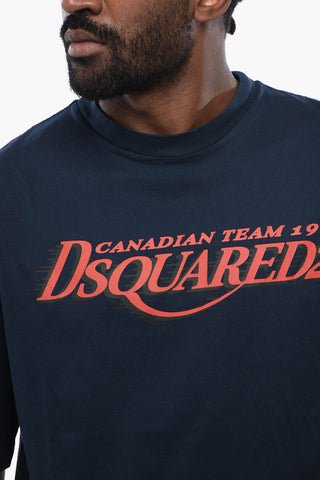 Logo Print Loose Fit T-shirt