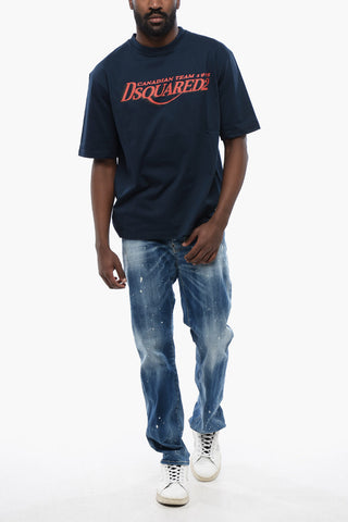 Logo Print Loose Fit T-shirt