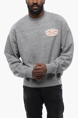 Cipro Fit Brushed Cotton SURF CLUB Crewneck Sweater