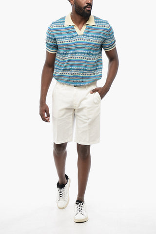 Linen-blended MILANO Shorts