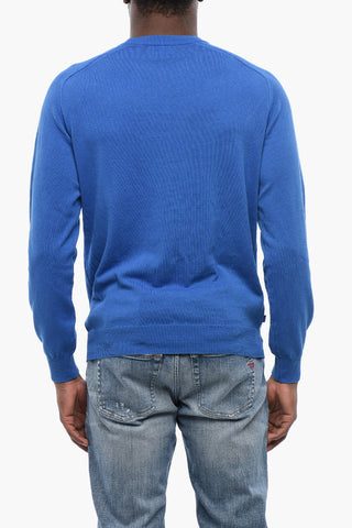 Maglia Girocollo In Misto Lino