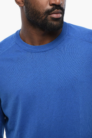 Maglia Girocollo In Misto Lino