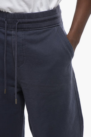 Shorts In Cotone Garzato con Coulisse
