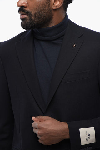 CC COLLECTION Abito in Misto Lana Vergine RIGHT con Rever Classico
