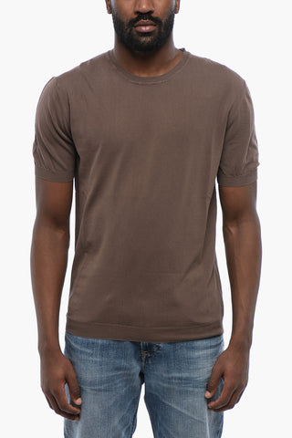 Crepe Cotton T-shirt