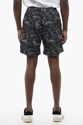 Printed TENCEL Shorts