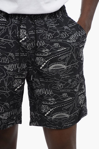 Printed TENCEL Shorts