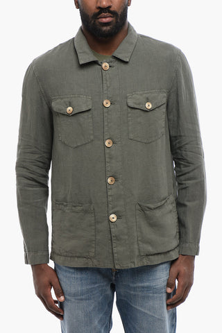 Overshirt DERBY aus Leinen