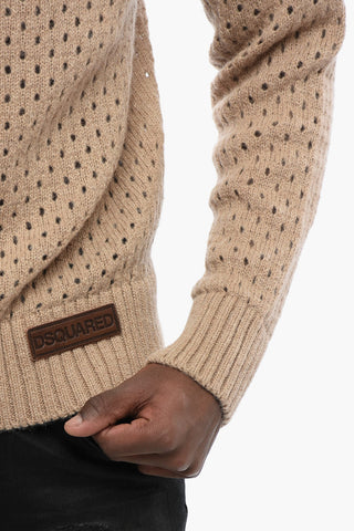 Maglione In Lana Tramato