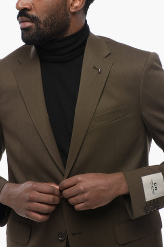 CC COLLECTION 슬림핏 울 혼방 수트 RIGHT