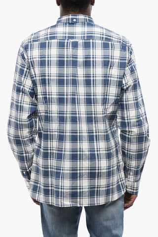 Checkered OXFORD Button-down Shirt