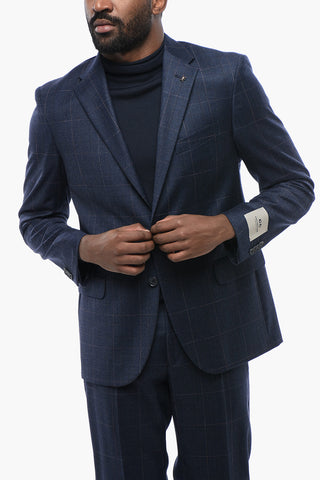 CC COLLECTION District Check RIGHT Virgin Wool Suit