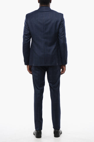 CC COLLECTION District Check RIGHT Virgin Wool Suit
