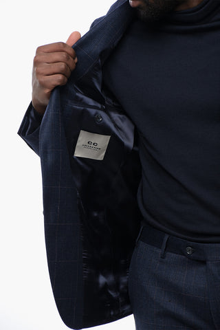 CC COLLECTION District Check RIGHT Virgin Wool Suit