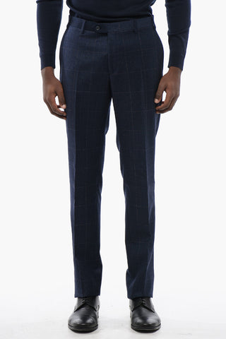 CC COLLECTION District Check RIGHT Virgin Wool Suit