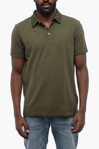 Short Sleeved Cotton Polo