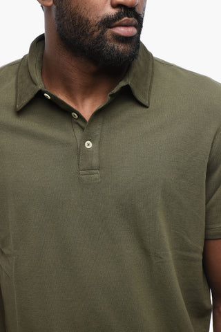 Short Sleeved Cotton Polo