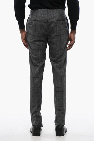 CC COLLECTION District Check RIGHT Virgin Wool Suit