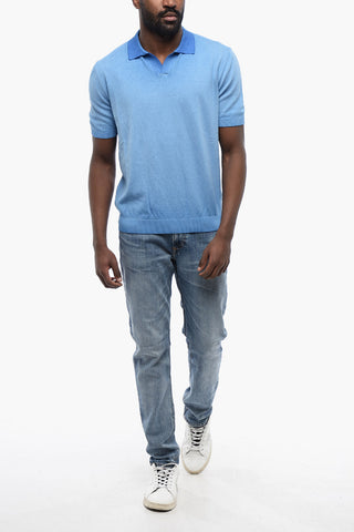 Short Sleeved Cotton Polo