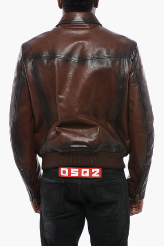 Giubbotto in Pelle Vintage