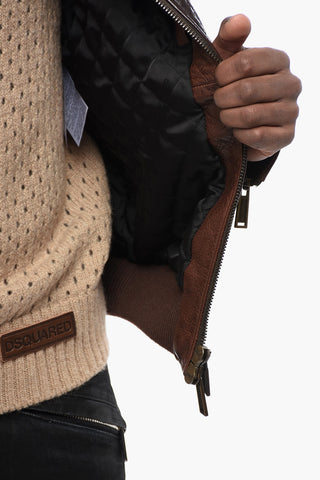 Giubbotto in Pelle Vintage