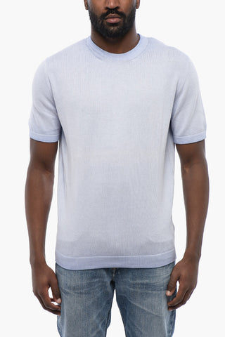 Cotton Knit T-shirt
