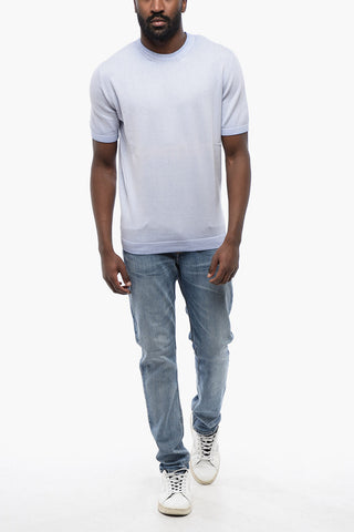 Cotton Knit T-shirt