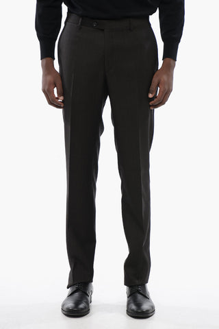 CC COLLECTION Pinstriped RIGHT Suit with Notch Lapel