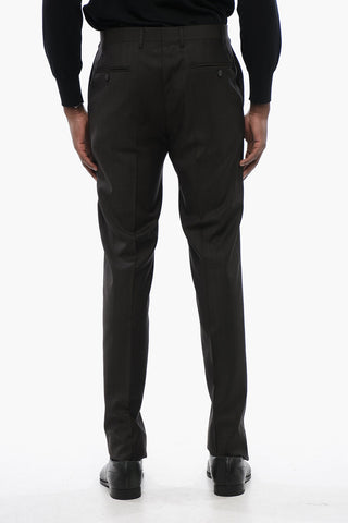 CC COLLECTION Pinstriped RIGHT Suit with Notch Lapel
