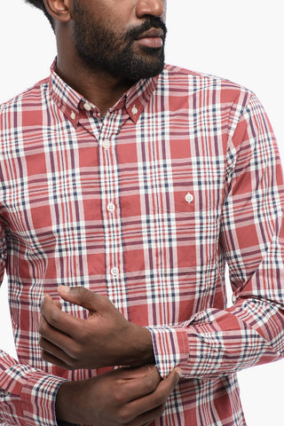 Checkered OXFORD Cotton Shirt