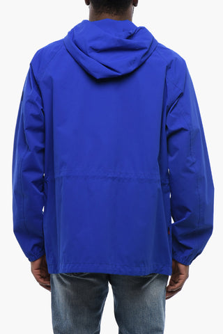 Multipocketed MOUNTAIN Windbreaker with Hidden Closure